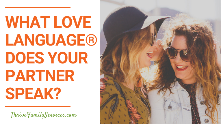 Love Language, Denver marriage counselor